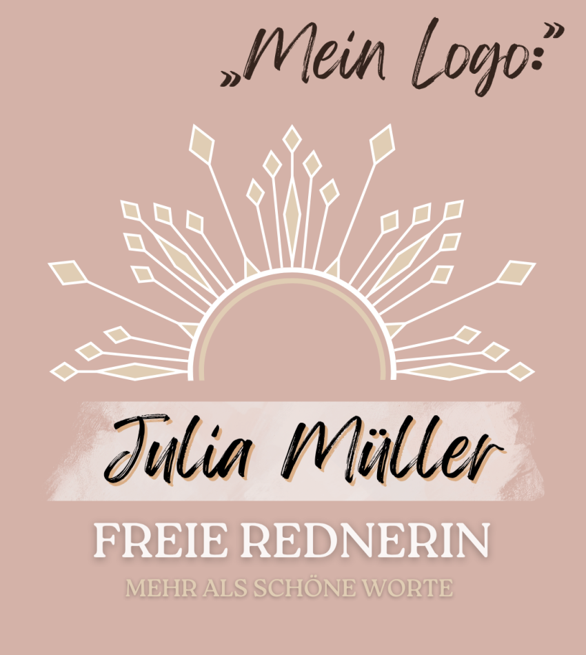 Logo Julia Müller freie Rednerin NRW