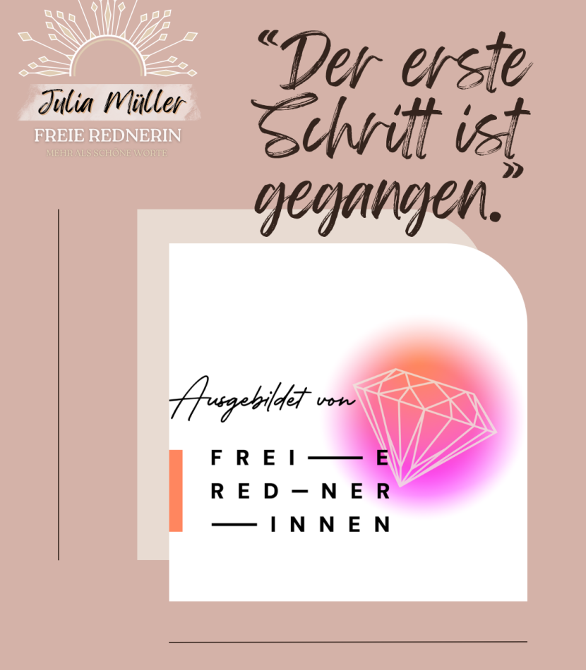 ausgebildete freie Rednerin, freie Rednerin (IHK)